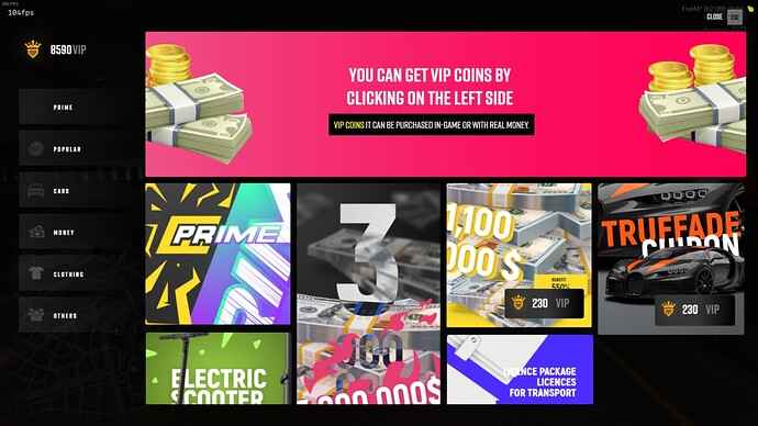 [PAID] Advanced Vip System [ESX/QB] Thumbnail