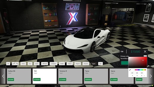 [PAID][ESX + convertible] Dealership (Vehicleshop, Garage, Insurance) with NUI thumbnail 2