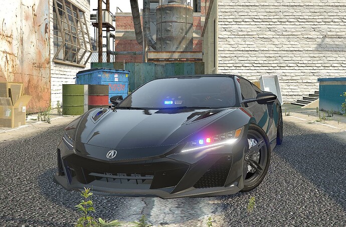 [PAID] 2022 Acura NSX: Civilian and Unmarked Police thumbnail 2