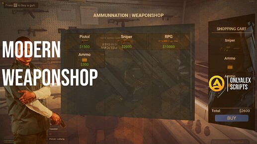 [PAID] Modern Weaponshop Thumbnail