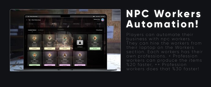 CodeM mTailorjob ESX QB (Advanced Tailorjob System) thumbnail 9