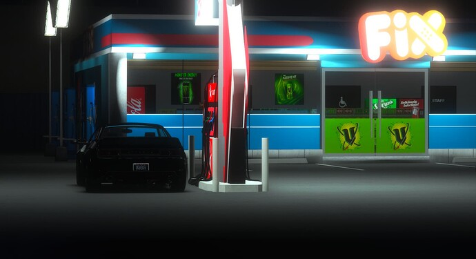 [MLO] - Petrol Station - Caltex Strawberry thumbnail 6