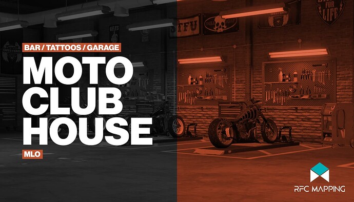 [MLO] Moto Clubhouse - (Garage/Bar/Tattoos) Thumbnail