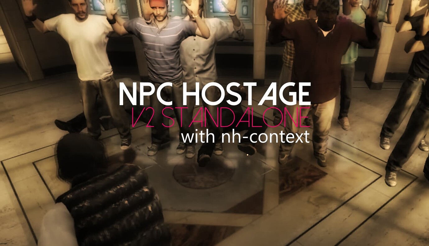 [Standalone] NPC Hostage v3.0 (esx_menu_default or your custom menu ...