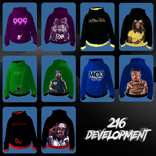 [PAID] [Release] 216 Rapper Hoodie Pack V1 Thumbnail