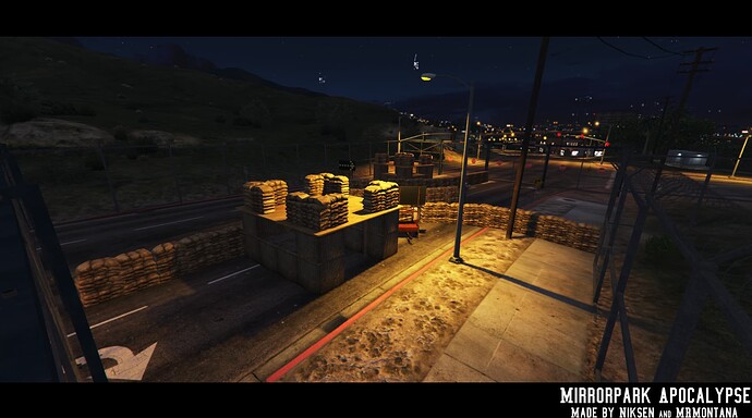 Mirror Park Safezone / Military HQ Apocalypse MAP thumbnail 30