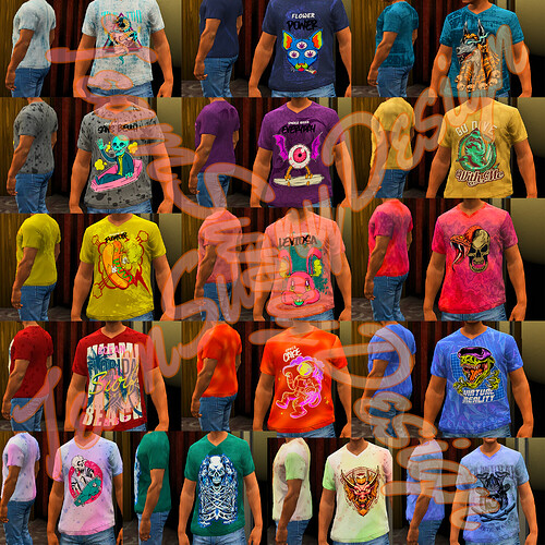 [RELEASE][PAID]Retextured Tshirts for Men[OPTIMISATION] Thumbnail