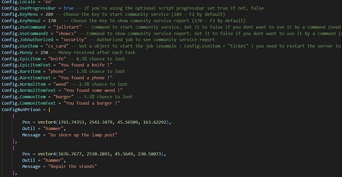 [PAID][ESX] Jail Run script (5 missions, rewards, report for security) thumbnail 3