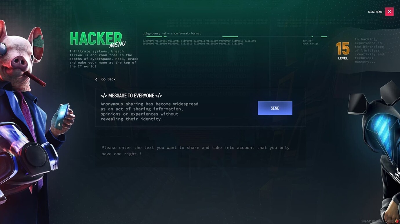 [ESX/QB] Realistic Hacker Menu - FiveM Releases - Cfx.re Community