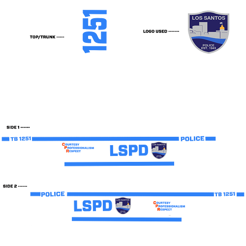 LSPD Decal