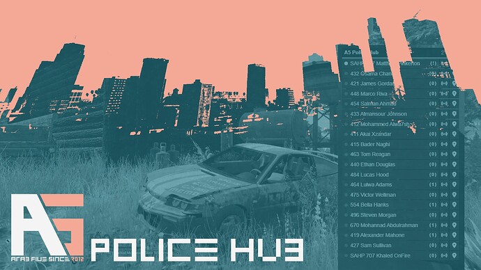 [QBCore][ESX] A5 Active Officer Hub Thumbnail