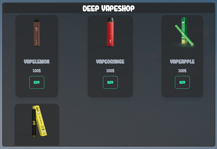 Deep Scripts | ESX | Vape Shop | SvelteJS thumbnail 2