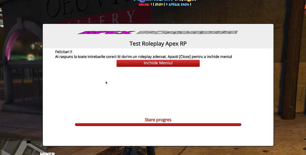 [Release] Roleplay Test | on first connection (09/04/2020) - Discussion ...