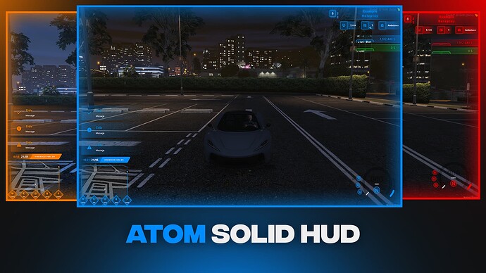 [ESX] [PAID] At0m Solid Hud Thumbnail