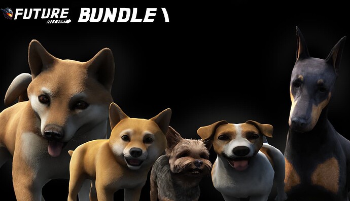 [PAID] FUTURE 5 Dog Pack (BUNDLE 1) [PED] [DOG] [PETS] Thumbnail