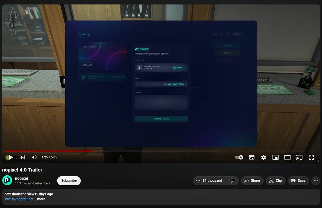 Modern Banking Script - FiveM Releases - Cfx.re Community