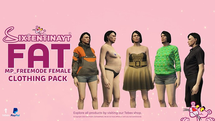 Fat Freemode Clothing Pack [Update] thumbnail 3