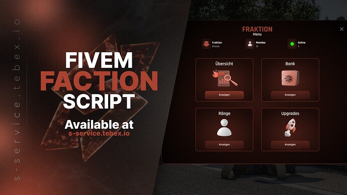 [PAID] [ESX] - Factions Script - Advanced factions system Thumbnail