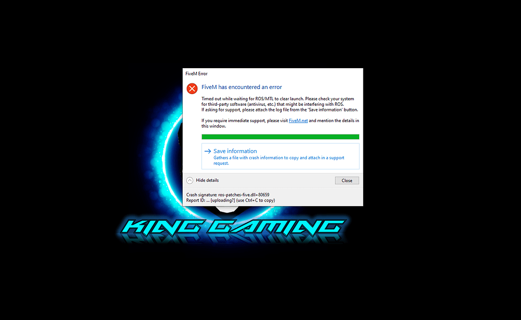 Please help for this error - FiveM Client Support - Cfx Forum