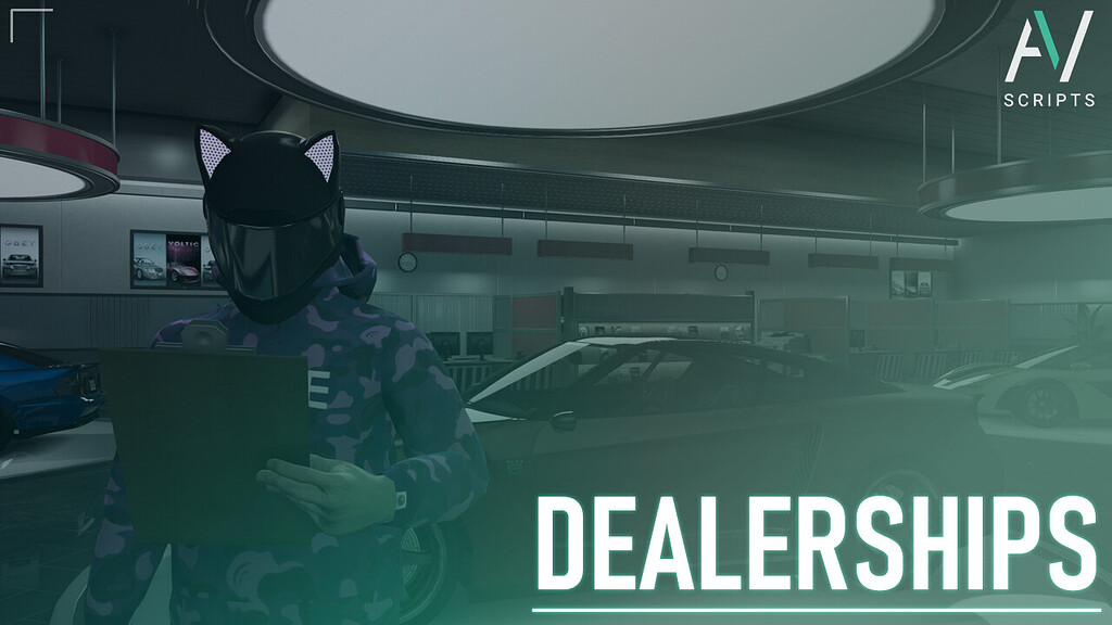 AV Dealerships [In Game Creator] - FiveM Releases - Cfx.re Community