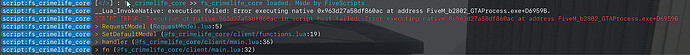 [HELP] RequestModel Native Error - Discussion - Cfx Forum