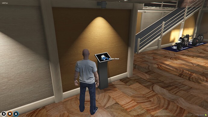 Target: Interact with Tablet for customers to preview stock