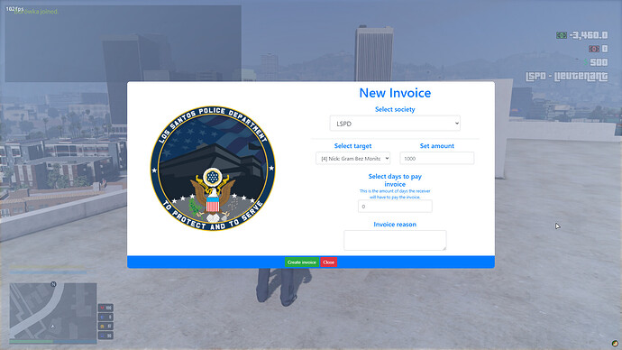 [Release] [ESX] Advanced Invoice System thumbnail 3