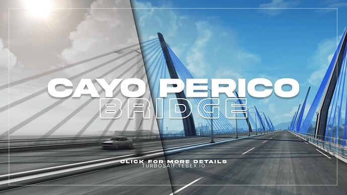 [PAID] Cayo Perico Bridge Mapping by TurboSaif FiveM Exterior Thumbnail