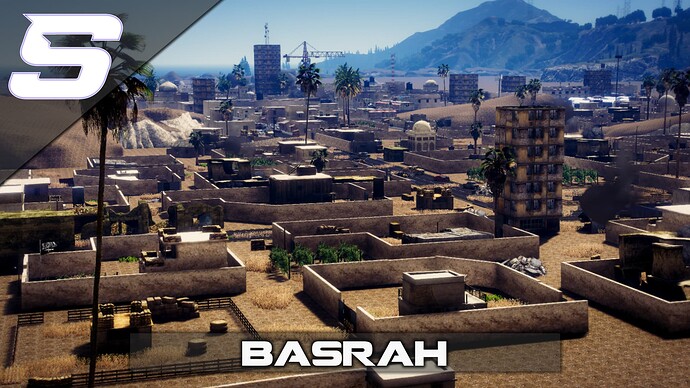 Map Basrah