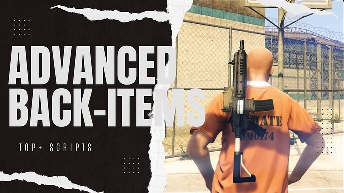 Discontinued - [QBCore] ADVANCED BACK-ITEMS Thumbnail