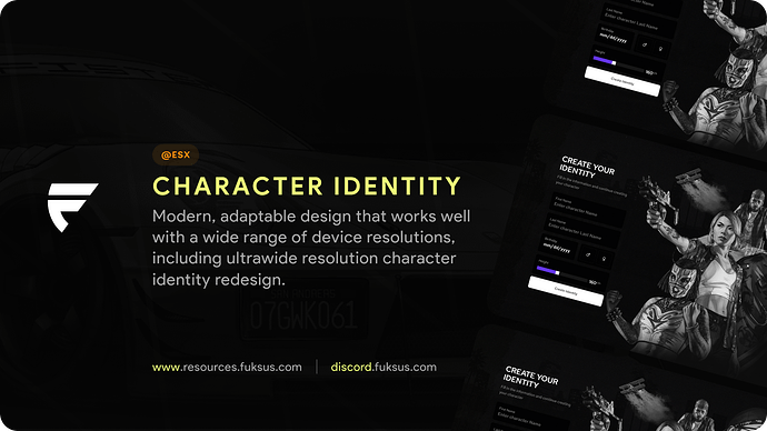 Character Identity FiveM @esx