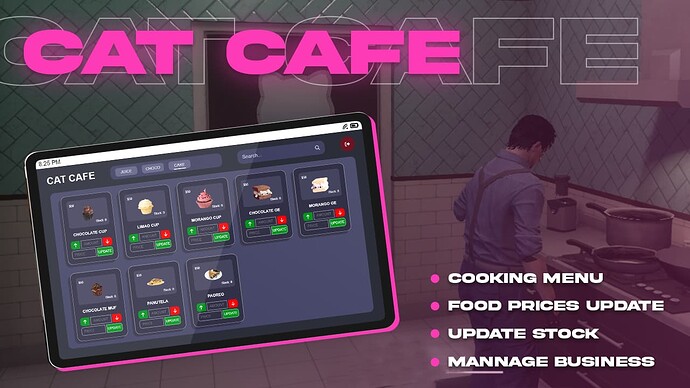 [Release] [ESX]/[QB] CatCafe Ownable Job Restaurant Thumbnail