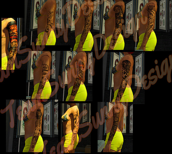 [RELEASE][PAID]Retextured 11 arms left tattoo[OPTIMISATION] Thumbnail