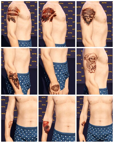 [ADDON] Sons Of Anarchy Tattoo Pack - RCore Tattoo thumbnail 5