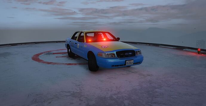 Undercover Police Taxi with Minimal or Maximum Frontal Lighting and Options for Rear Lighting thumbnail 5