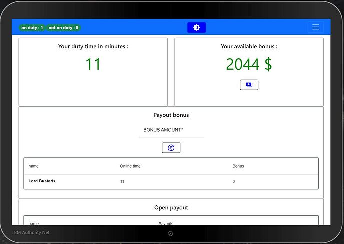 payout