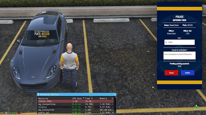 [ESX] ULTRA Real Life Parking - Optimized thumbnail 2