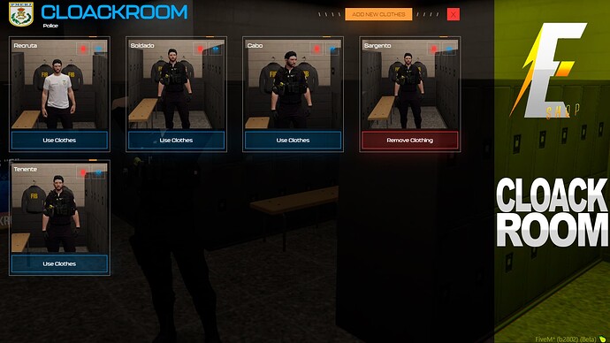 Cloackroom V2 - [QBCORE/ESX] Thumbnail