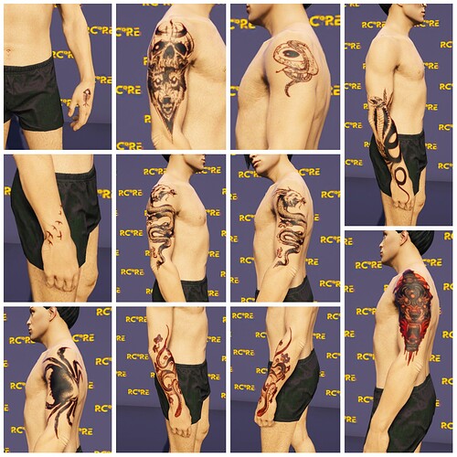 [ADDON] Animals Tattoo Pack - RCore Tattoo thumbnail 4