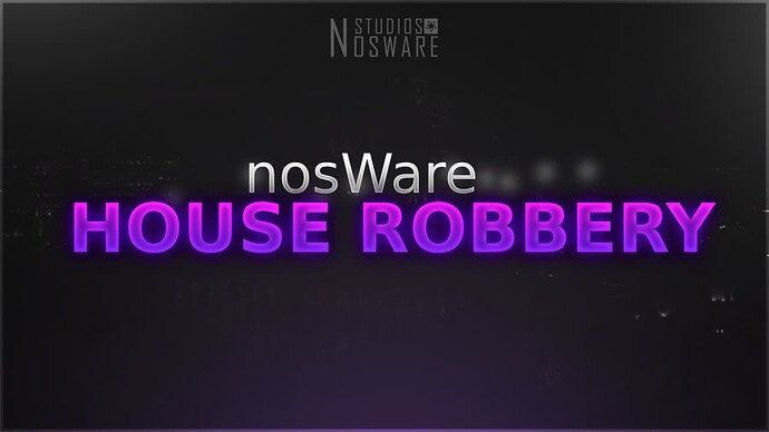 [Paid] [ESX/QBCore] noSware House Robbery Thumbnail