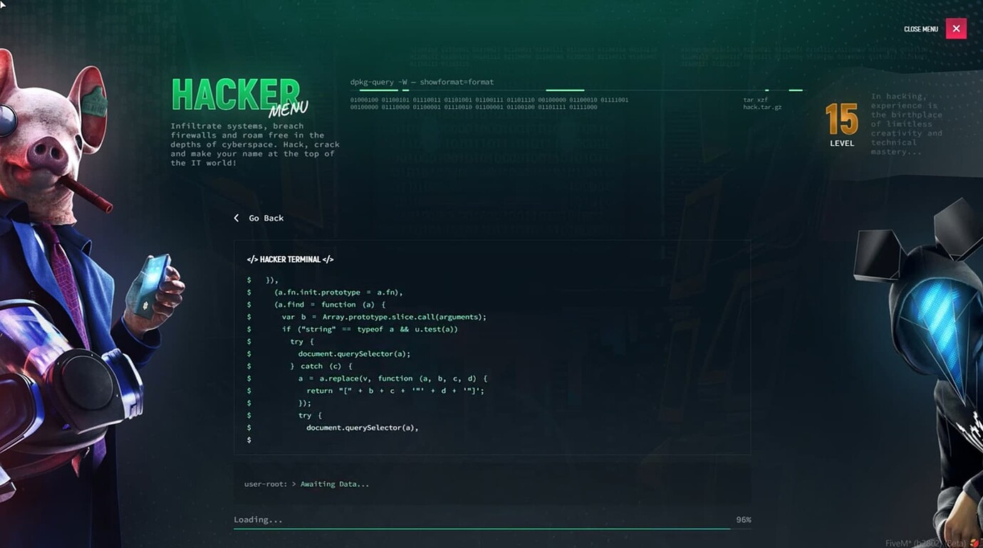 [ESX/QB] Realistic Hacker Menu - FiveM Releases - Cfx.re Community
