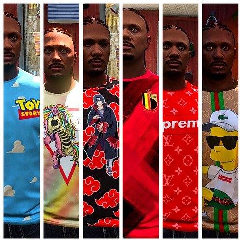 [RELEASE][PAID]26 T-Shirt pack of women and men[OPTIMISATION] thumbnail 6