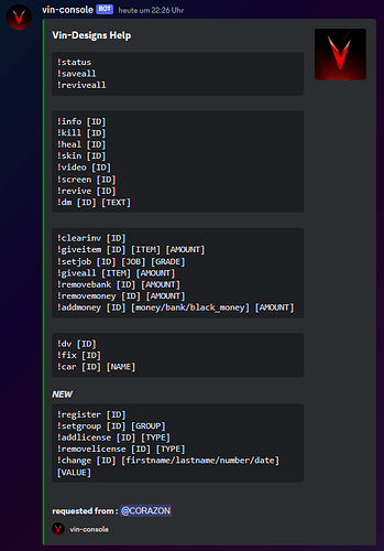 [ESX] [QB] Vin console thumbnail 2