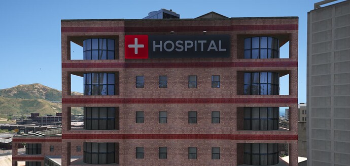 FREE Hospital Sign MAP FiveM Releases Cfx re Community