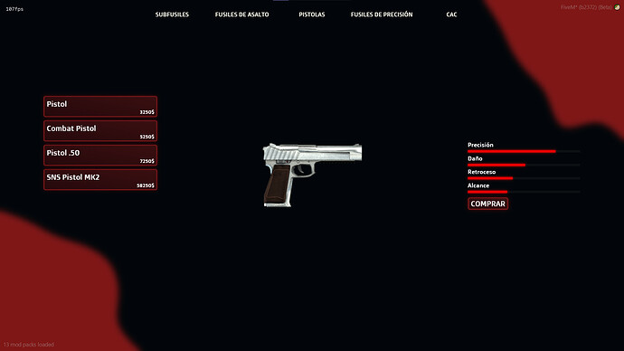 [ESX] [PAID] WeaponShop with nice ui thumbnail 2