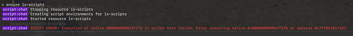 FiveM Native Failing - HELP PLEASE :\ - Discussion - Cfx Forum
