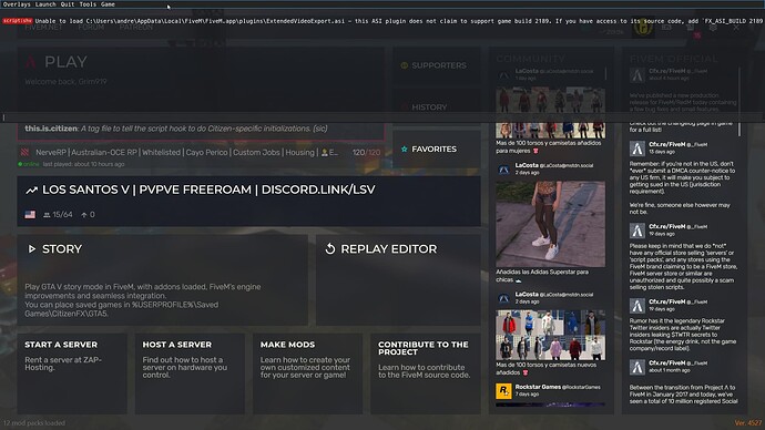[How-to] Use Extended Video Export (EVE) | FiveM - Page 4 - Modding ...
