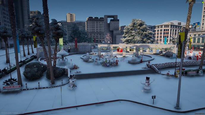 [PAID] Christmas Square FiveM thumbnail 2
