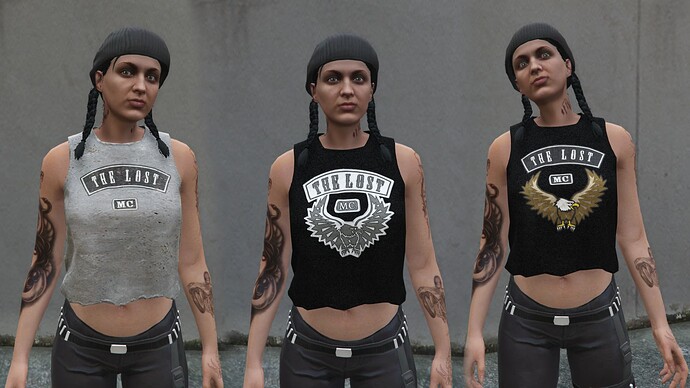 [PAID][CLOTHING] The Lost MC (Female Version) thumbnail 2