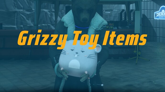 Grizzy Toy Items [ESX|QB|OX_INVENTORY|Onesync] Thumbnail